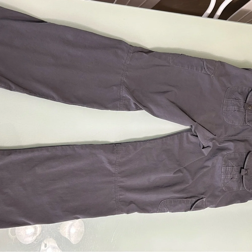 Kuhl Gray Cargo Pants Size 8 - Picture 2 of 14
